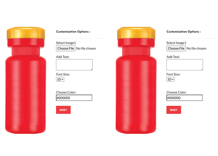 Custom Bottle Visualizer